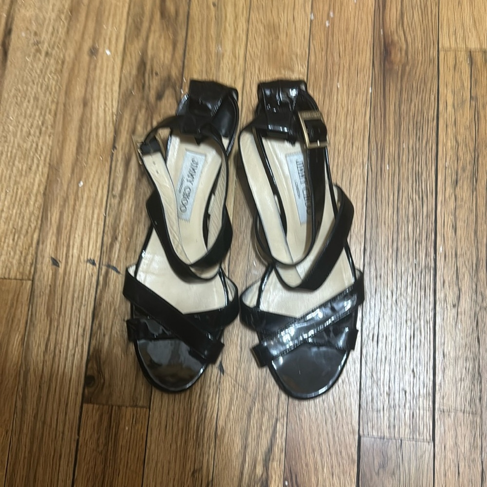 Beautiful Jimmy Choo Sandals classic dress up or down